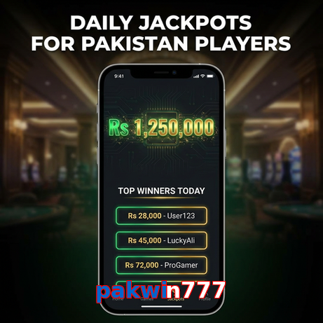 Game list for Pakwin777 win section